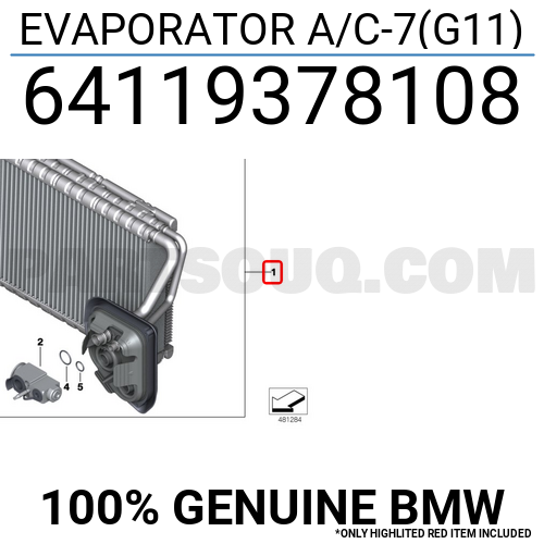 Evaporator A C G Bmw Parts Partsouq