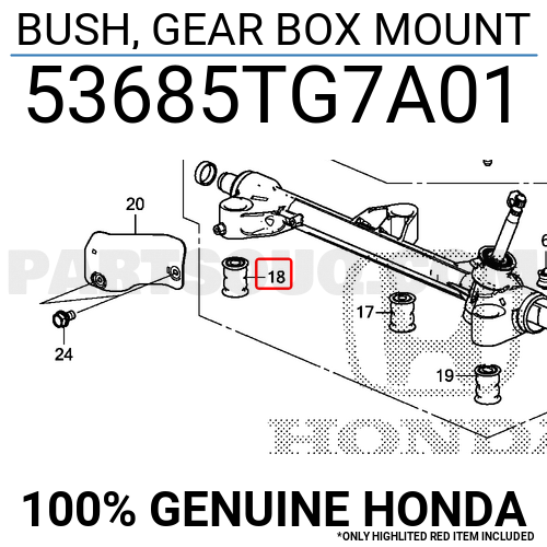 Bush Gear Box Mount Tg A Honda Parts Partsouq