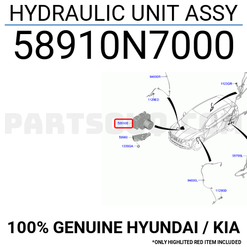 Hydraulic Unit Assy N Hyundai Kia Parts Partsouq