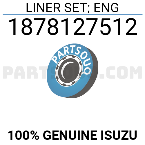 Liner Set Eng Isuzu Parts Partsouq