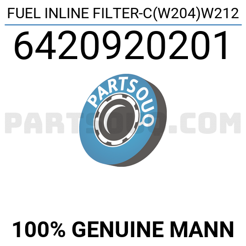 Fuel Inline Filter C W W Mann Parts Partsouq