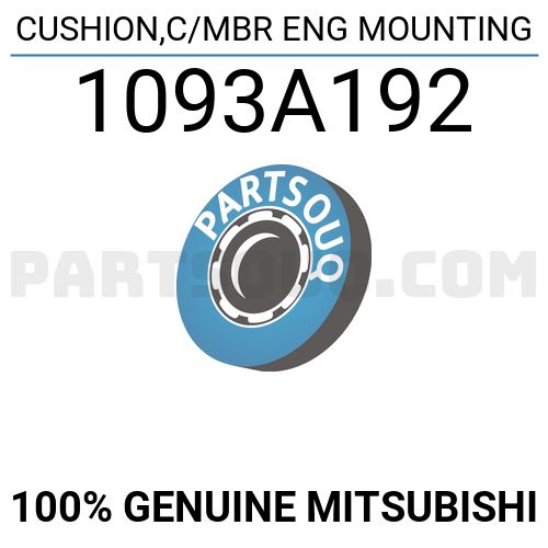 CUSHION C MBR ENG MOUNTING 1093A192 Mitsubishi Parts PartSouq