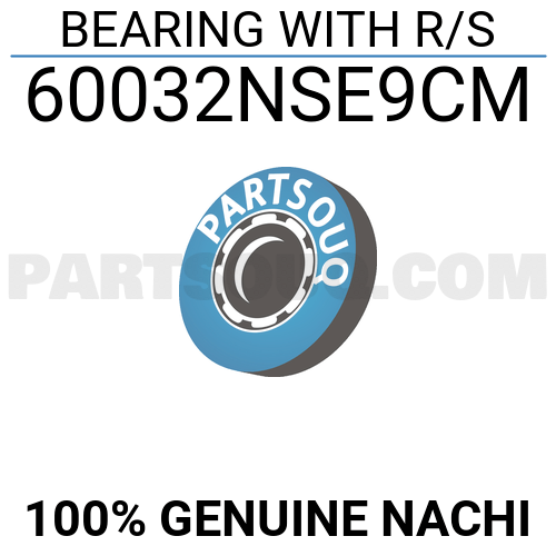 Bearing With R S Nse Cm Nachi Parts Partsouq