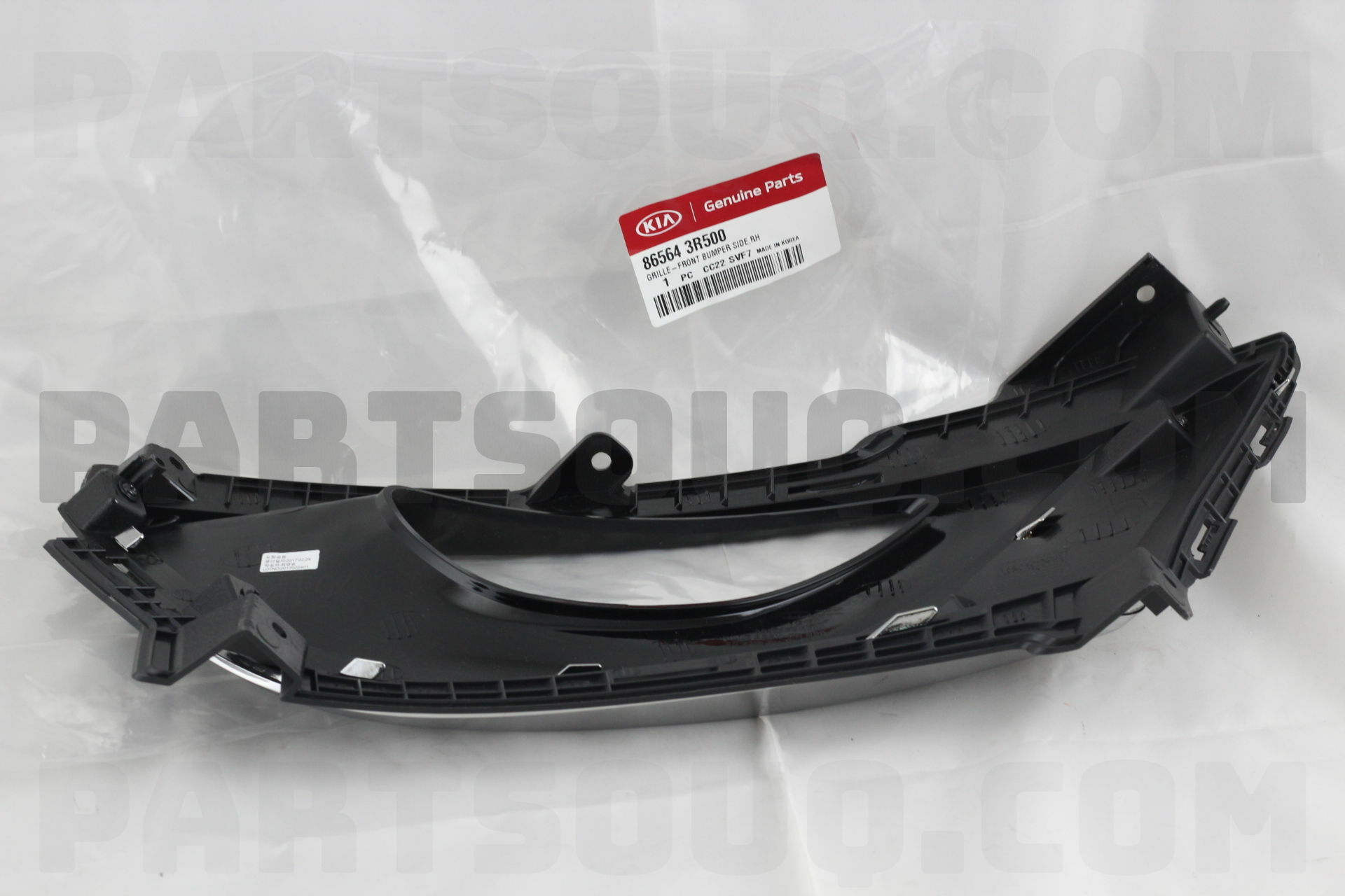 GRILLE FRONT BUMPER SIDE RH 865643R500 Hyundai KIA Parts PartSouq