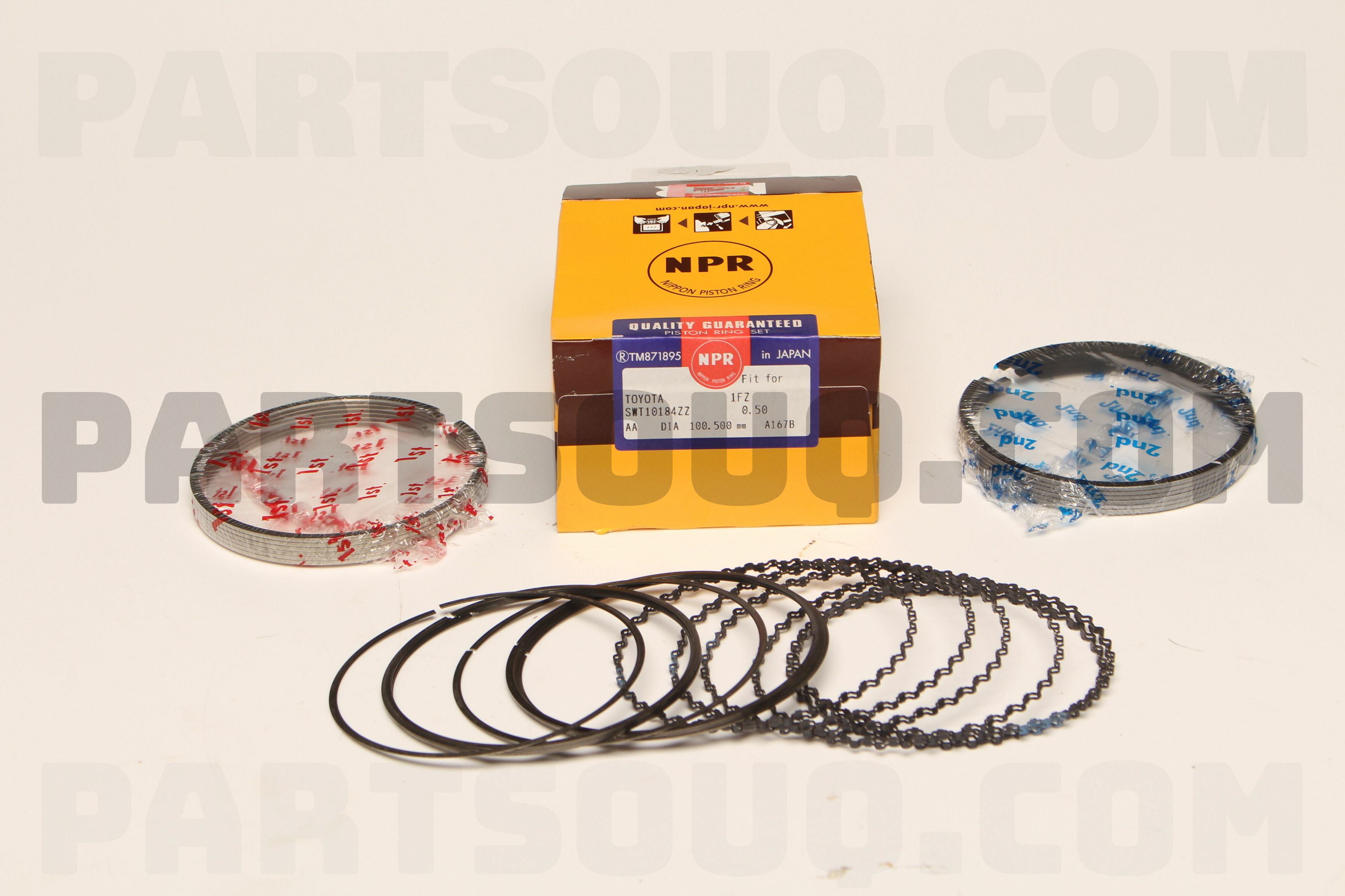 PISTON RING SET SWT10184ZZ050 NPR Parts PartSouq