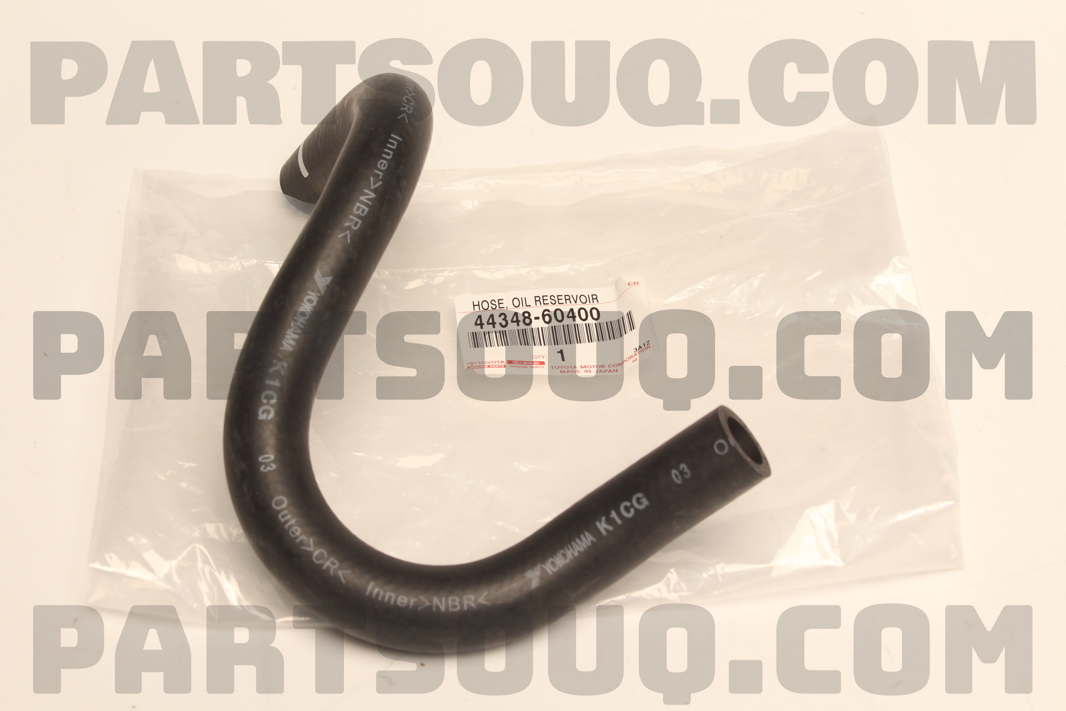 HOSE OIL RESERVOIR TO PUMP NO 1 4434860400 Toyota Parts PartSouq