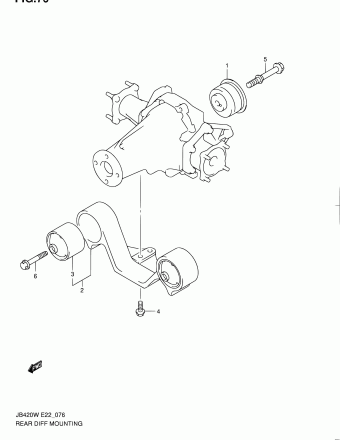 7 Transmission Suzuki Grand Vitara JB420 JB420W Parts Catalogs