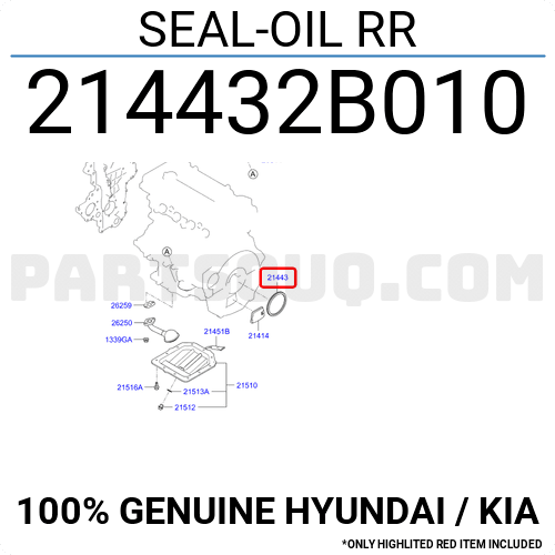 Hyundai kia 214432b010