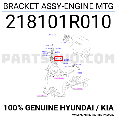 218101r010 hyundai kia