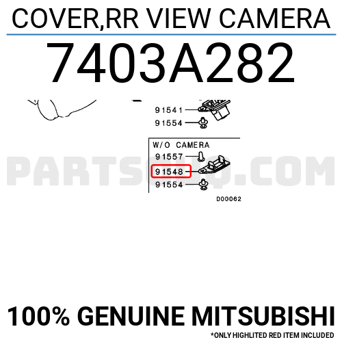 7403a2 Mitsubishi Cover Rr View Camera Price 9 9 Weight 0 01kg Partsouq Auto Parts Around The World