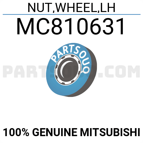 MC810635 Genuine Mitsubishi NUT,WHEEL,OTR LH 