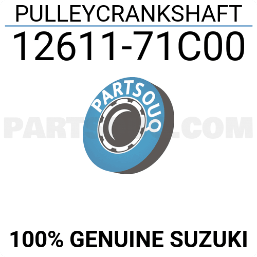 Febest Crankshaft Pulley Engine For Suzuki 1261071C10