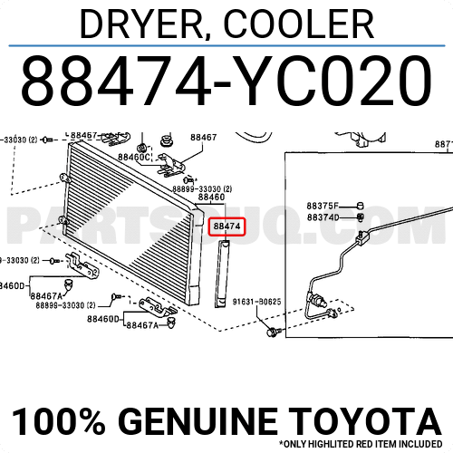 Toyota 88474 47010