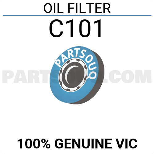 C101 Vic Oil Filter Price 5 55 Weight 0 59kg Partsouq Auto Parts Around The World