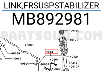 Mb2981 Mitsubishi Link Frsuspstabilizer Price 45 94 Weight 0 45kg Partsouq Auto Parts Around The World