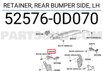 Diederichs PARAURTI TOYOTA PRIUS LIFT BACK 6635050