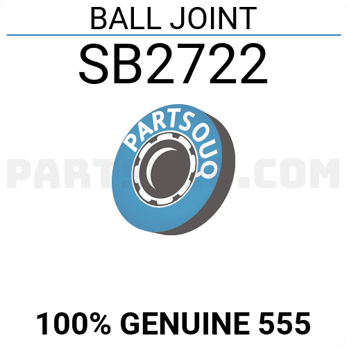 Ball Joint Sb2722 555 Parts Partsouq