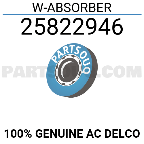 W-ABSORBER 25822946 | AC Delco Parts | PartSouq
