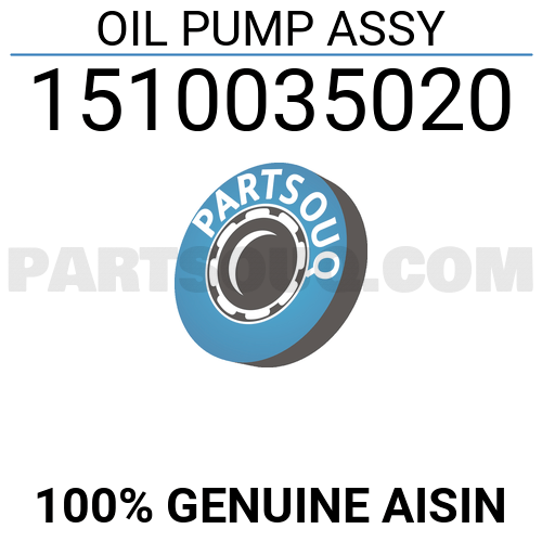 OIL PUMP 1510035020 | TKD Parts | PartSouq
