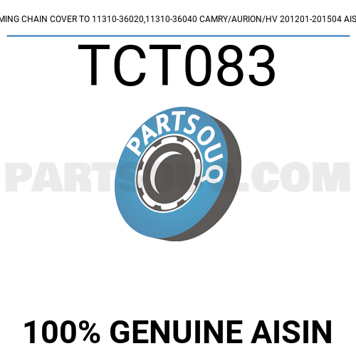 AISIN TCT-807 Engine Timing Cover For 11310-31060 11310-0P050