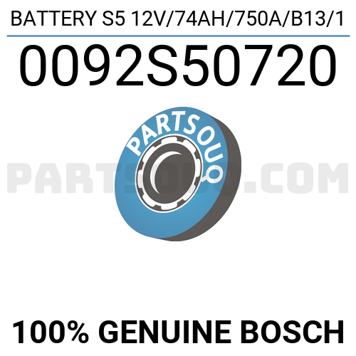 BATTERIA 74AH 750A