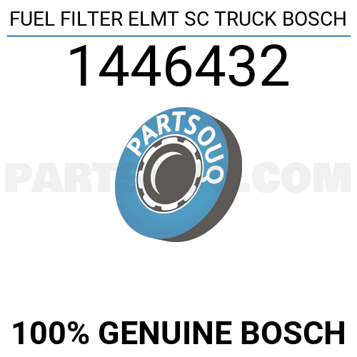 FUEL FILTER ELMT SC TRUCK BOSCH 1446432 | Bosch Parts | PartSouq
