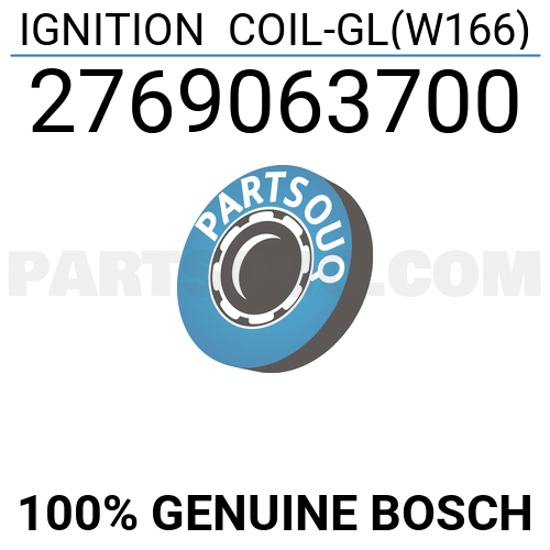 IGNITION COIL-GL(W166) 2769063700 | Bosch Parts | PartSouq