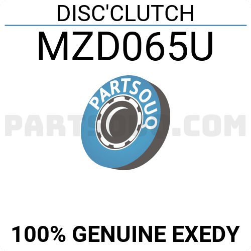 DISC CLUTCH MZD065U | Exedy Parts | PartSouq