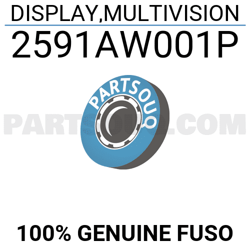 DISPLAY,MULTIVISION 2591AW001P | FUSO Parts | PartSouq