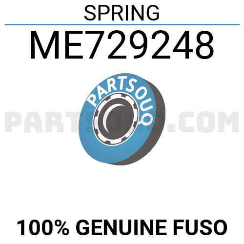 SPRING ME729248 | FUSO Parts | PartSouq