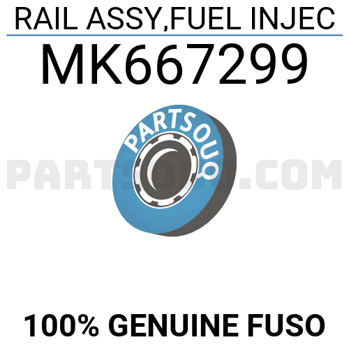 三菱 レール フェール インジェクション MK667299 RAIL ASSY,FUEL INJEC MK667299 | FUSO Parts | PartSouq