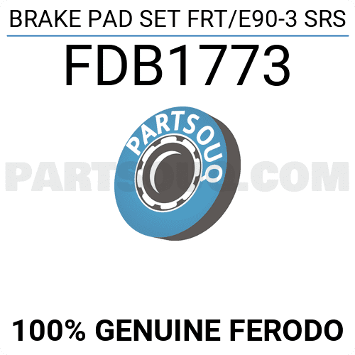 Brake Pad Set, Disc Brake FERODO FDB1877