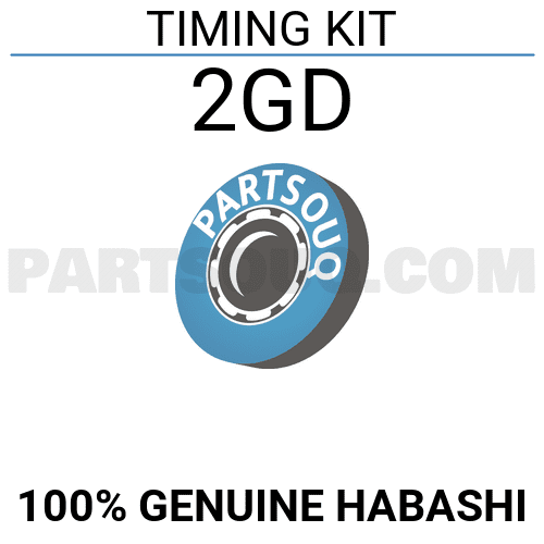 TIMING KIT 2GD | HABASHI Parts | PartSouq