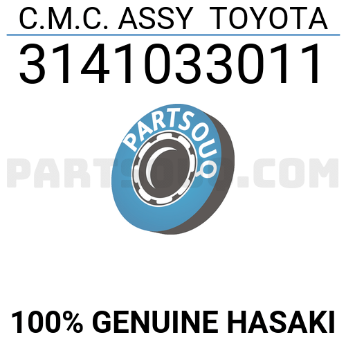 C.M.C. ASSY TOYOTA 3141033011 | HASAKI Parts | PartSouq