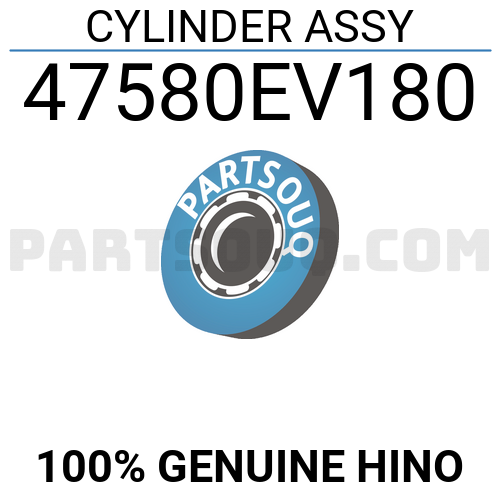 CYLINDER ASSY 47580EV180 | HINO Parts | PartSouq