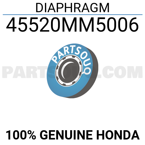 DIAPHRAGM 45520MM5006 | Honda Parts | PartSouq