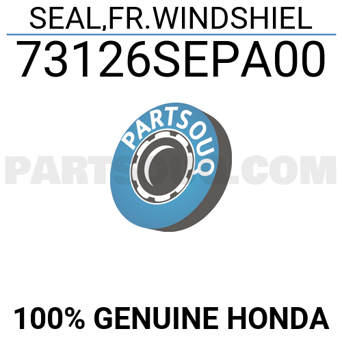 Seal,fr.windshiel 73126sepa00 