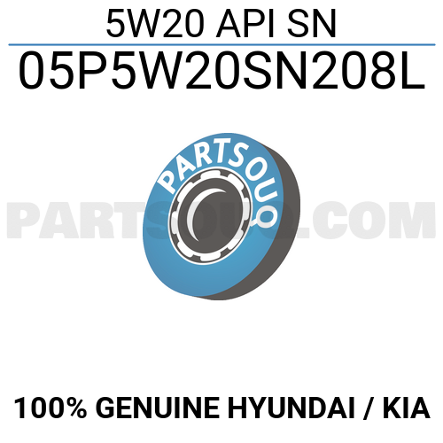 5w20 hyundai kia