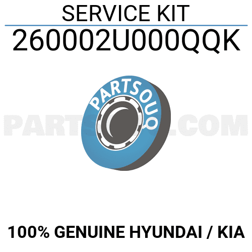 SERVICE KIT 260002U000QQK | Hyundai / KIA Parts | PartSouq