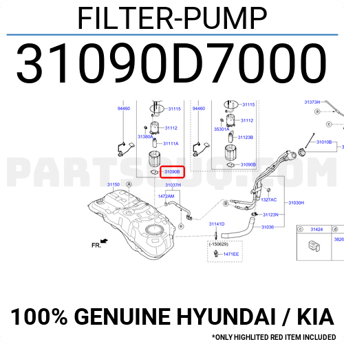 Hyundai kia 31090 d7000