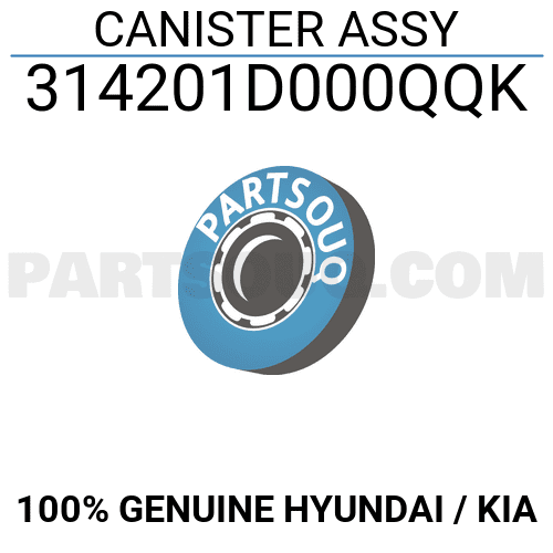 CANISTER ASSY 314201D000QQK | Hyundai / KIA Parts | PartSouq