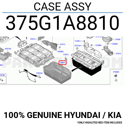 CASE ASSY 375G1A8810 | Hyundai / KIA Parts | PartSouq