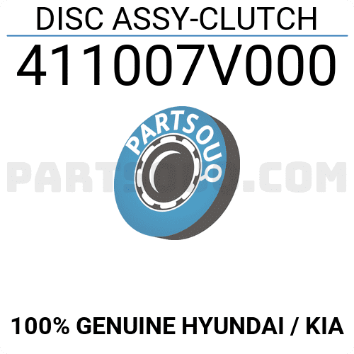 DISC ASSY-CLUTCH 411007V000 | Hyundai / KIA Parts | PartSouq