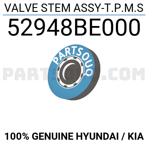VALVE STEM ASSY-T.P.M.S 52948BE000 | Hyundai / KIA Parts | PartSouq