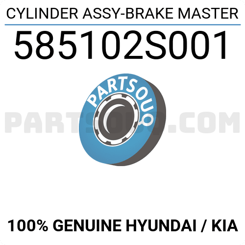 CYLINDER ASSY-BRAKE MASTER 585102S001 | Hyundai / KIA Parts | PartSouq