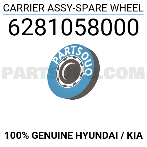CARRIER ASSY-SPARE WHEEL 6281058000 | Hyundai / KIA Parts | PartSouq