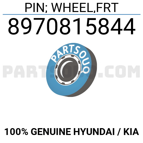 PIN; WHEEL,FRT 8970815844 | Isuzu Parts | PartSouq