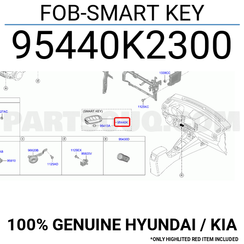 FOB-SMART KEY 95440K2300 | Hyundai / KIA Parts | PartSouq