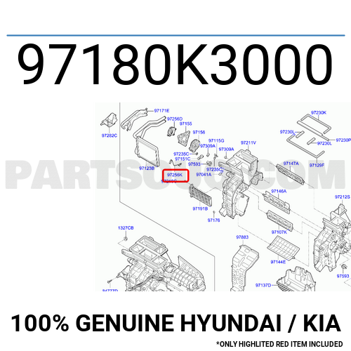 SENSOR - EVAPORATOR CORE 97180K3000 | Hyundai / KIA Parts | PartSouq