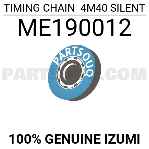 TIMING CHAIN 4M40 SILENT ME190012 | IZUMI Parts | PartSouq